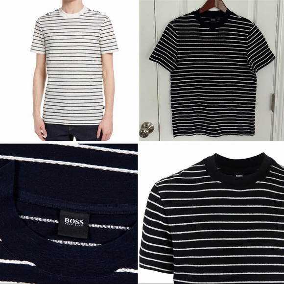 Hugo Boss Tilbert 223 Stripe Tee - Picture 1 of 14